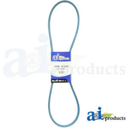 A & I Products Aramid Blue V-Belt (1/2" X 52" ) 11" x0.7" x0.5" A-A50K
